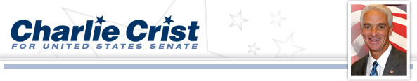 Crist for Senate Header