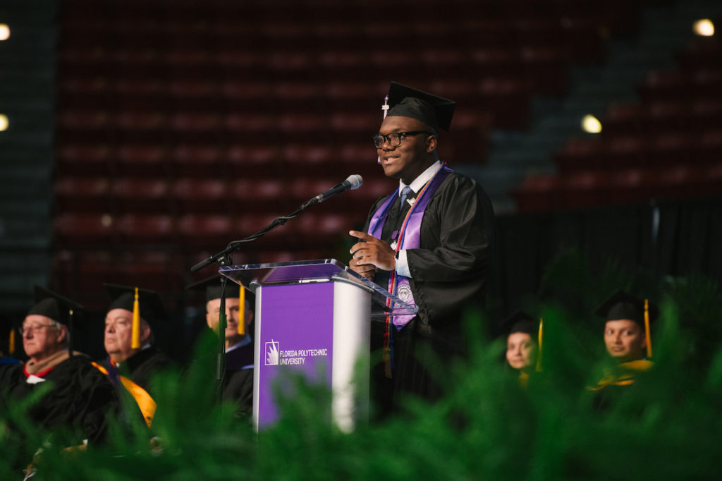 Spring 2019 Florida Polytechnic University Commencement.