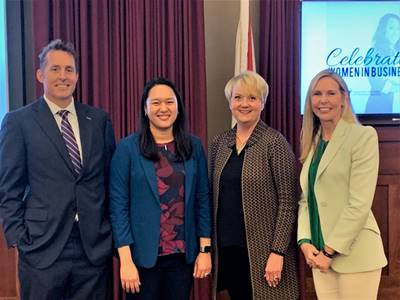 Attendees of the 2020 Celebrating Women in Business event