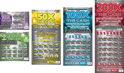 Make some extra time for winning with five new Scratch-Off games from ...