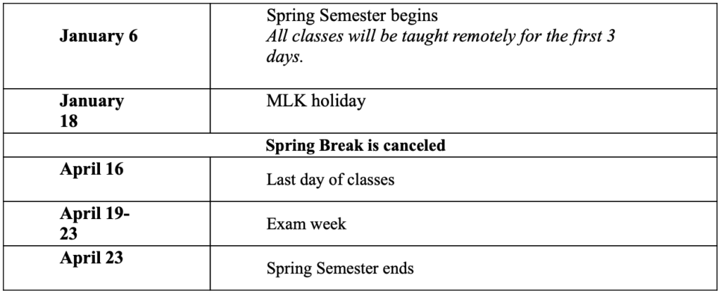 Famu 2021 Calendar