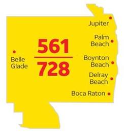 728 Area Code Map