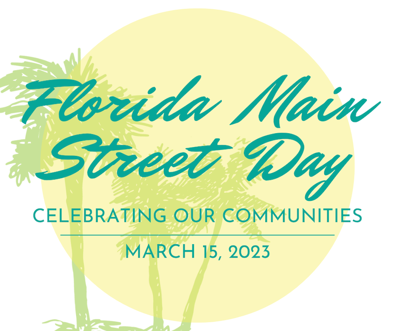 Logo for Florida Main Street Day 2023