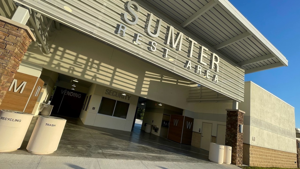 FDOT Reopens Rest Area on Southbound I75 in Sumter County