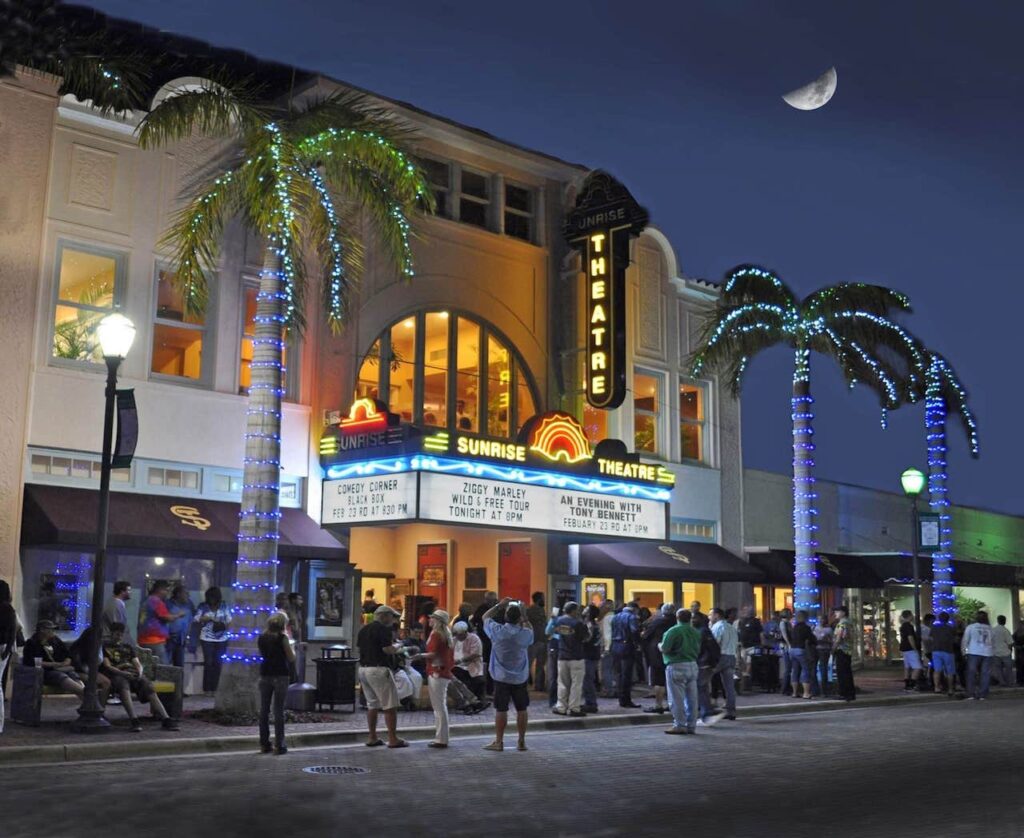 The Sunrise Theatre, photo courtesy of Main Street Fort Pierce